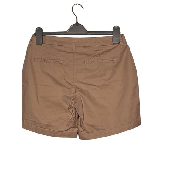 Old Navy Women's Everyday Shorts Size 6 Tan Cotton Blend Summer - Picture 2 of 13